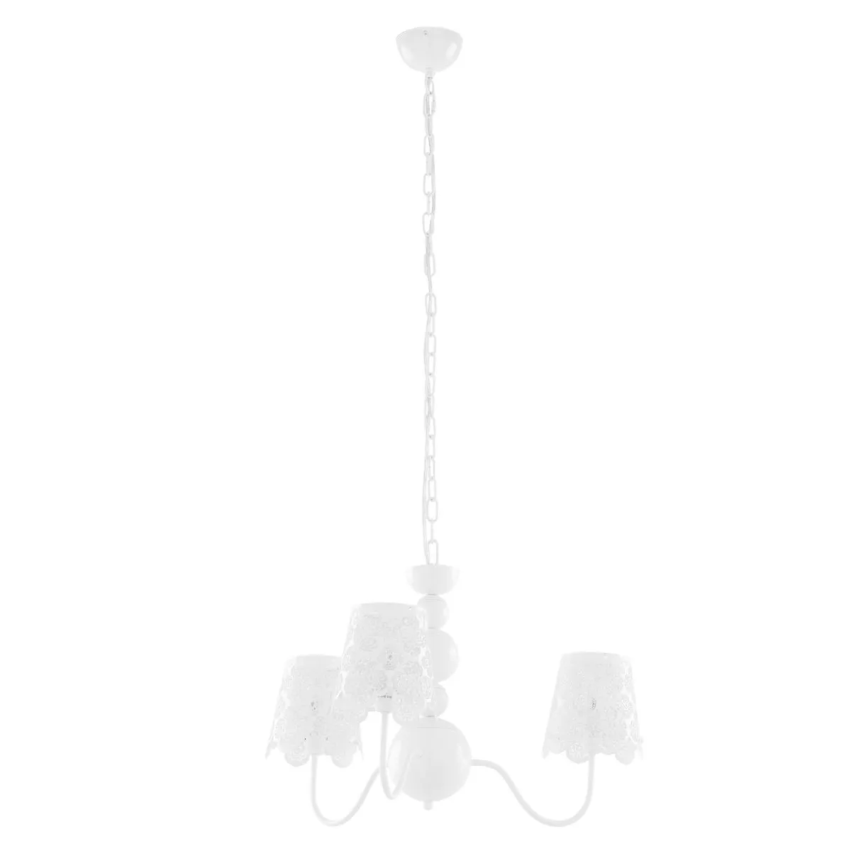 Arianna, nowoczesna lampa wisząca, biała, E14, V2473B-3 WH